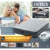 Надувная двуспальная кровать Intex 152х203х32 + встроенный электронасос и две подушки наматрасник (int-67770-3)