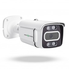 Камера видеонаблюдения 5МП уличная IP POE 5MP LED подсветка GreenVision 2К реагирование по движению день/ночь