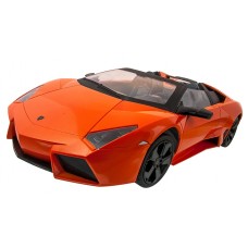 Машинка радиоуправляемая 1:14 Meizhi Lamborghini Reventon Roadster высокой детализации, светодиодные фары и стопы, оранжевый (dd-MZ-2027o)