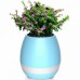 Умный цветочный горшок Smart Music Flowerpot с музыкой Голубой