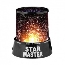 Проектор звездного неба Star Master с USB-кабелем и адаптером Black