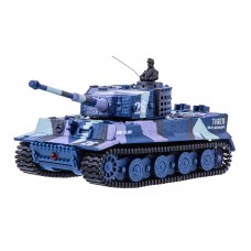 Танк микро р/у 1:72 Tiger со звуком (хаки синий)