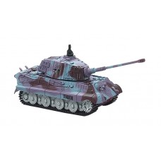 Танк микро р/у 1:72 King Tiger со звуком (фиолетовый, 35MHz)