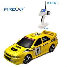 Автомодель р/у 1:28 Firelap IW04M Mitsubishi EVO 4WD (желтый)