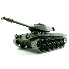 Танк р/у 1:16 Heng Long Bulldog M41A3 с пневмопушкой и и/к боем (HL3839-1)