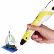 3D ручка для рисования Pen2 MyRiwell с LCD дисплеем жёлтый (im-45081)